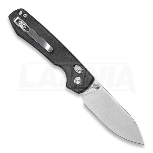 Складной нож Vosteed Raccoon Crossbar - Micarta Black - Satin Drop