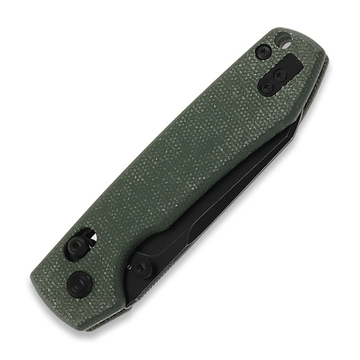 Vosteed Raccoon Crossbar - Micarta Green - B/W Cleaver sklopivi nož