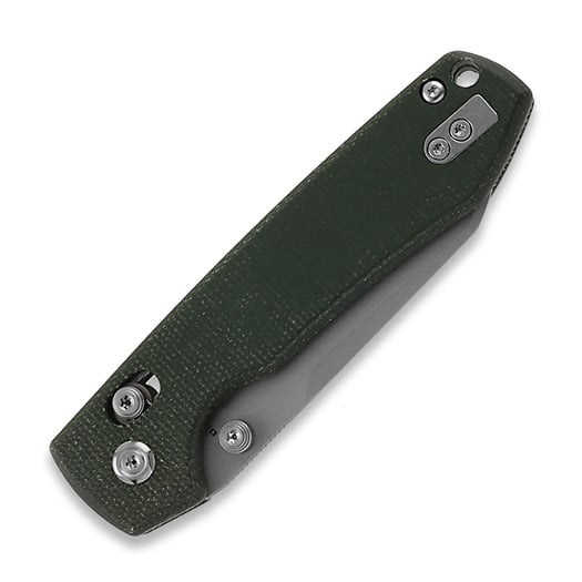 Складной нож Vosteed Raccoon Crossbar - Micarta Green - S/W Cleaver