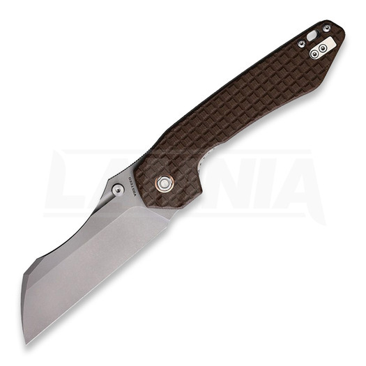 Складной нож Vosteed Gator Linerlock - Micarta Brown - S/W Wharncliffe