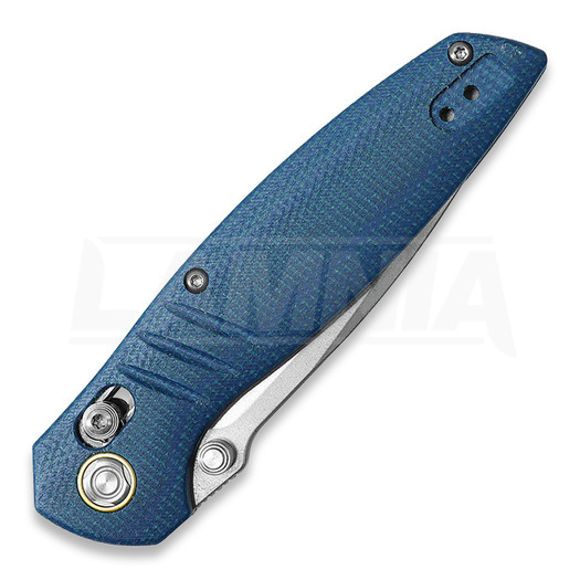 Сгъваем нож Vosteed Corsair Crossbar - Micarta Blue - S/W Drop