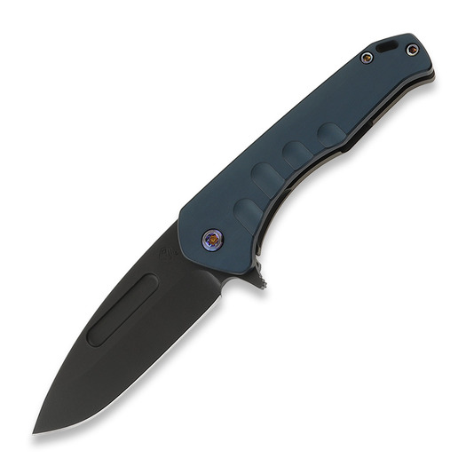Medford Swift FL Flipper folding knife, S45VN PVD DP Blade, Black