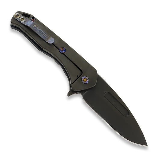 Medford Swift FL Flipper סכין מתקפלת, S45VN PVD DP Blade, Black