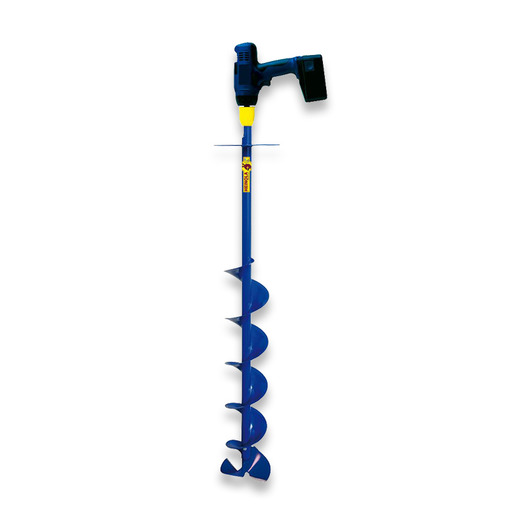 Heinola Pro Cordless drill ice auger, 155mm 6", blue