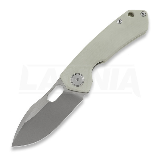Maxace Meerkat-M folding knife, White G10
