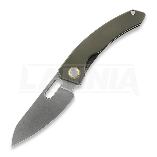 Maxace Black Mirror סכין מתקפלת, Stonewash handle Non-Inlay