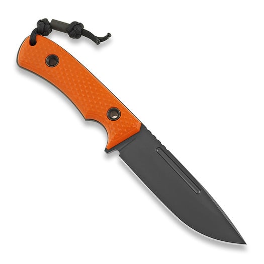 TRC Knives South Pole Vanadis V4E DLC knife, orange G10