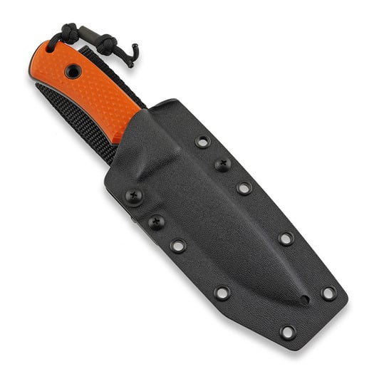 TRC Knives South Pole Vanadis V4E DLC סכין, orange G10