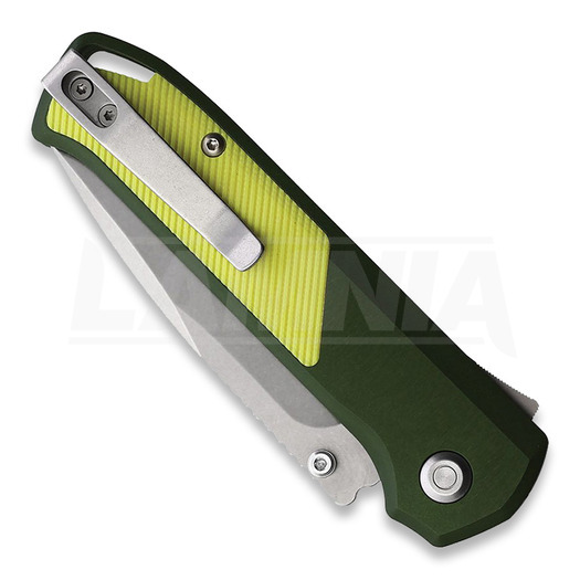 Flytanium Arcade - Olive Drab - Stonewash folding knife