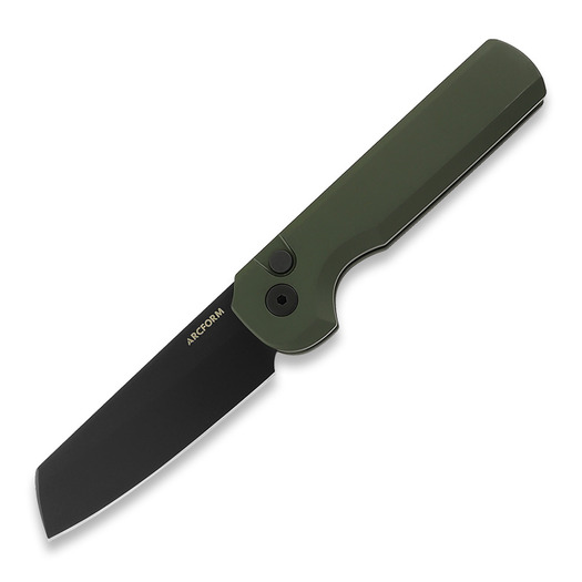 Briceag Arcform Slimfoot Auto - OD Green Anodize / Black Coated