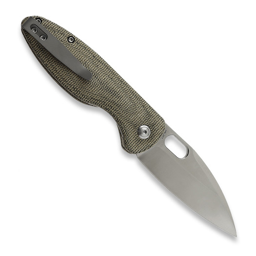 Πτυσσόμενο μαχαίρι Arcform Sabre Green Micarta Satin