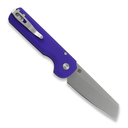 Πτυσσόμενο μαχαίρι Arcform Slimfoot Auto - Purple Anodize / Stonewash