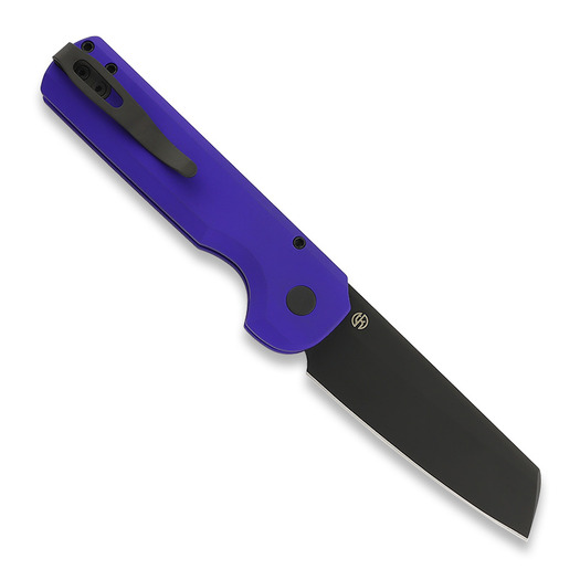 Nóż składany Arcform Slimfoot Auto - Purple Anodize / Black Coated