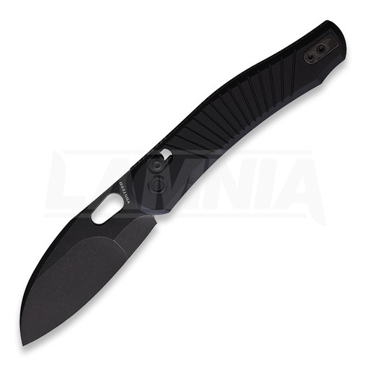 Nóż składany Vosteed Morel Crossbar - Aluminium Black - B/W Compound