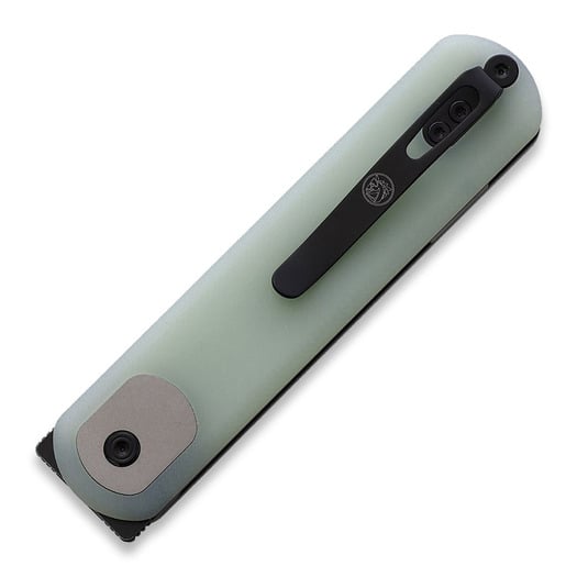 Vosteed Corgi Trek Lock - G-10 Jade - B/W Drop 折り畳みナイフ