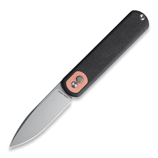 Zavírací nůž Vosteed Corgi Trek Lock - Micarta Black - S/W Drop
