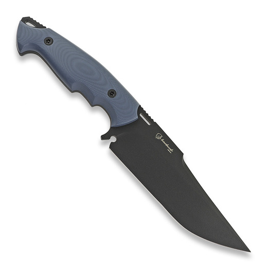 Hydra Knives LEGIO IX Black Finish, Blue G-10