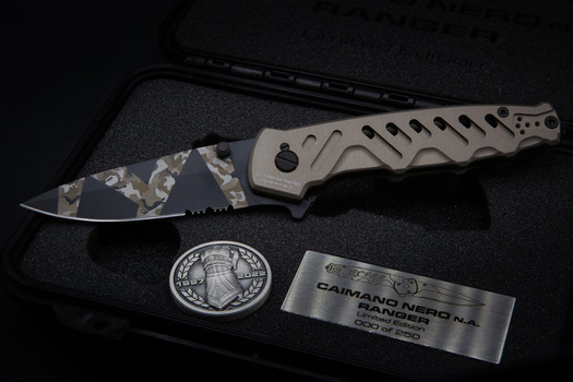 Extrema Ratio Caimano Nero N.A. Ranger XXV Anniversarium Limited Edition סכין מתקפלת