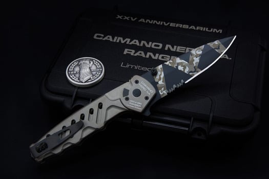 Skladací nôž Extrema Ratio Caimano Nero N.A. Ranger XXV Anniversarium Limited Edition