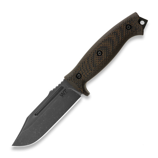 Нож Work Tuff Gear Asset SK85, Dark Washed, Tiger Stripes Gator