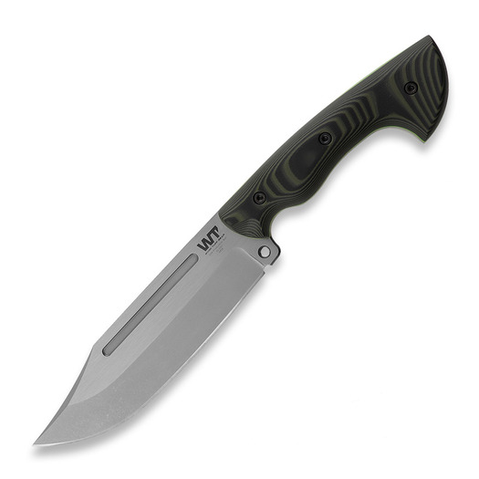 Work Tuff Gear PWB-7 SK85 Gen 2 刀, Two Tone Tumble, Forest Camo G10