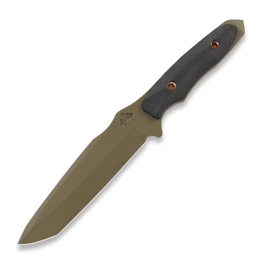 Couteau Cimmerian Knives M1 Fixed Blade FDE