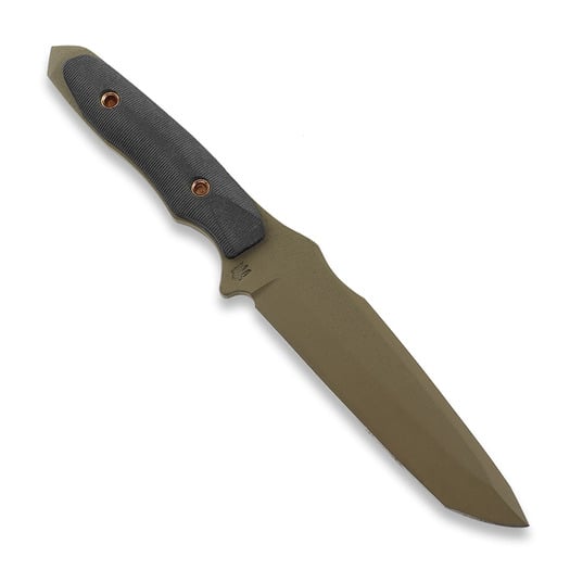 Cimmerian Knives M1 Fixed Blade FDE mes