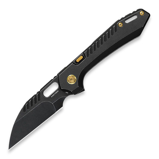 Складной нож Vosteed RSKAOS Top Linerlock - Titanium B/W - Black Wharncliffe