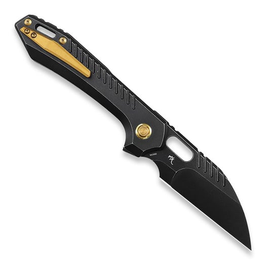Сгъваем нож Vosteed RSKAOS Top Linerlock - Titanium B/W - Black Wharncliffe
