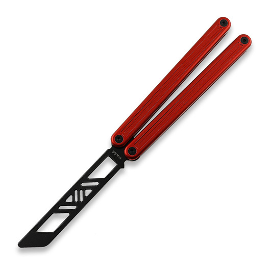 Glidr Arctic 2 Tumbled balisong trainer, Ruby