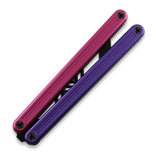 Balisong trainer Glidr Arctic 2 Tumbled, Milky Way