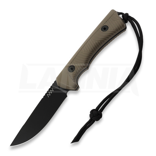 Cuchillo ANV Knives P200 Sleipner, Black/Coyote