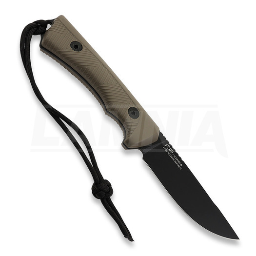Couteau ANV Knives P200 Sleipner, Black/Coyote