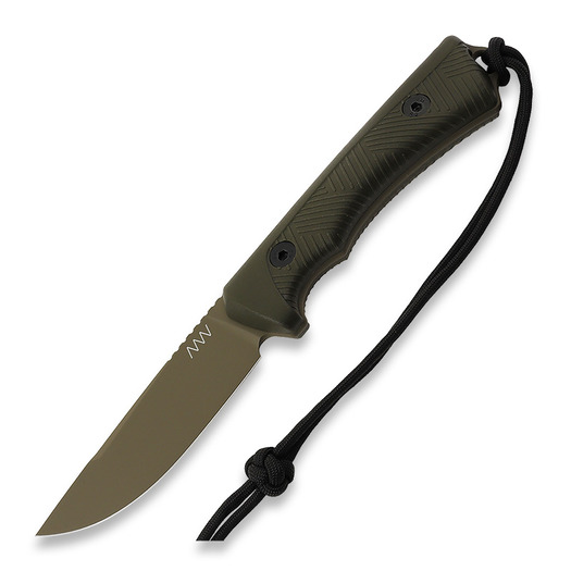 Nóż ANV Knives P200 Sleipner, Coyote/Olive
