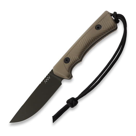 Couteau ANV Knives P200 Sleipner, Olive/Coyote