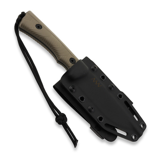 Cuchillo ANV Knives P200 Sleipner, Olive/Coyote