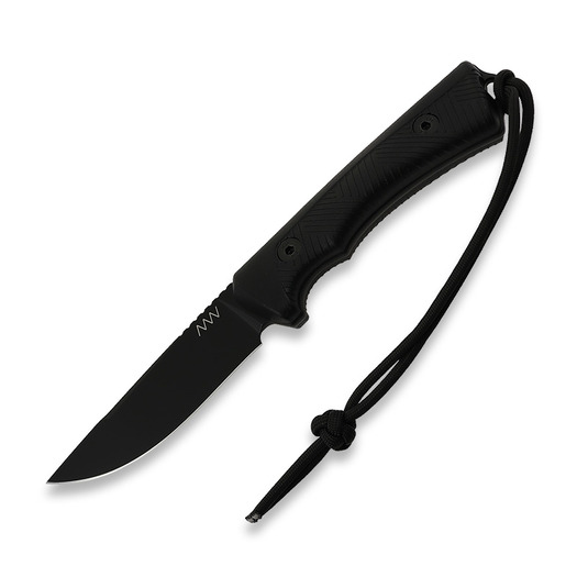 Cuchillo ANV Knives P200 Sleipner, Black/Black