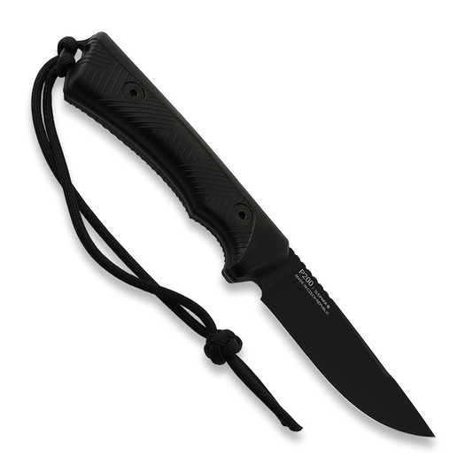 Cuțit ANV Knives P200 Sleipner, Black/Black