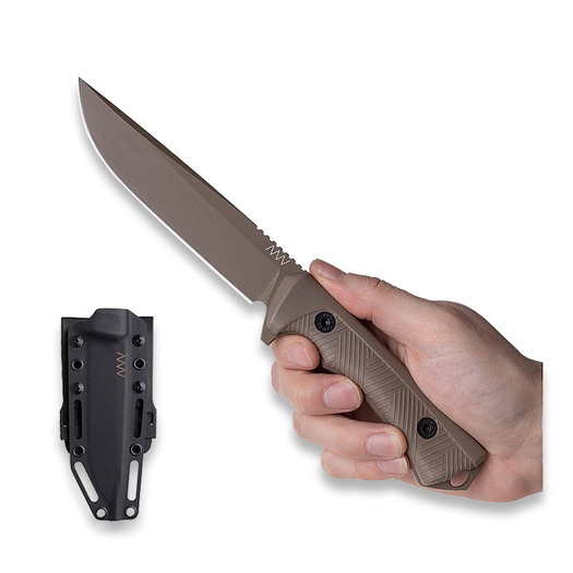 ANV Knives P300 Sleipner knife, Coyote/Coyote