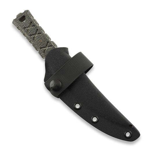 Нож Williams Blade Design SZK005 Shobu Zukuri Kaiken 4.5 Apo, Burlap Micarta