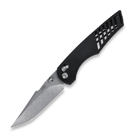 Zavírací nůž CRKT Definitive, Black G-10