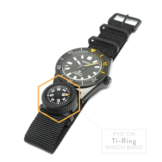 Prometheus Design Werx Expedition Watch Band Compass Kit 2.0 - PVD