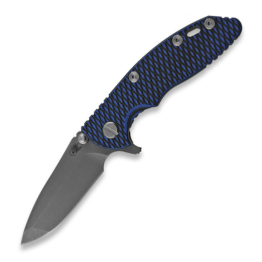 Hinderer 3.0 XM-18 Spanto Tri-Way Battle Blue Blue/Black G10 folding knife