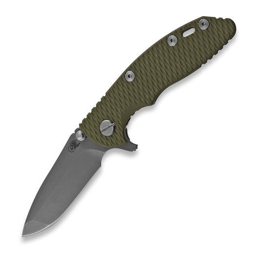 Couteau pliant Hinderer 3.0 XM-18 Spanto Tri-Way Working Finish OD Green G10