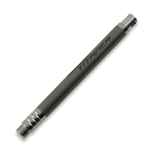 Titaner EDC Toothpick BBS, Grooved, gris
