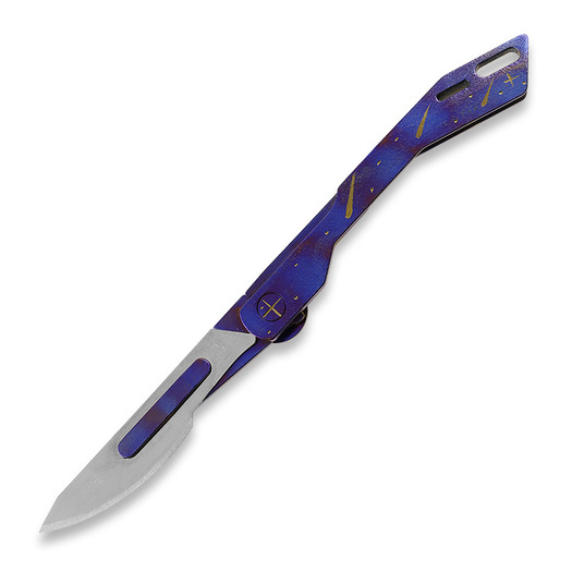 Titaner Falcon 2.0 Titanium EDC folding knife, Aurora