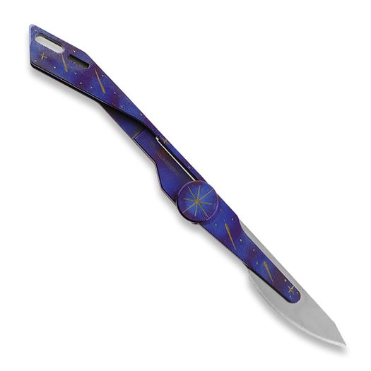 Titaner Falcon 2.0 Titanium EDC folding knife, Aurora