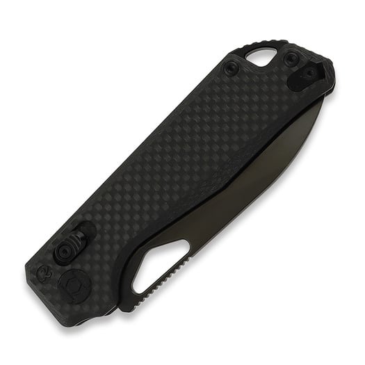 Kunwu Knives Pulsar - Carbon Fiber - DLC összecsukható kés