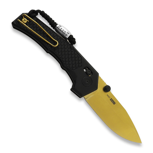 Willumsen Zero7 Black N Gold סכין מתקפלת