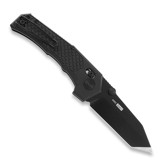 Willumsen Zero7 Tanto - Midnight folding knife